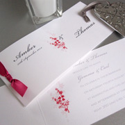 Primrose floral invitation